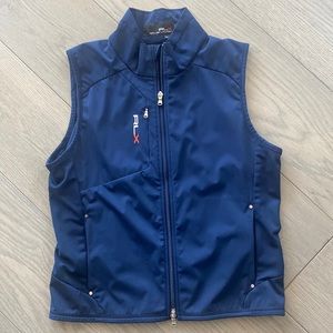 Ralph Lauren RLX Navy Golf Vest Sz L